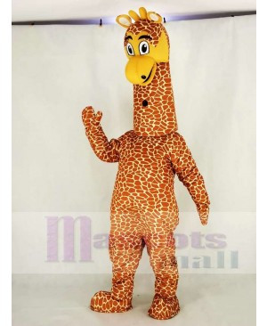 Realistic Giraffe Mascot Costume Animal