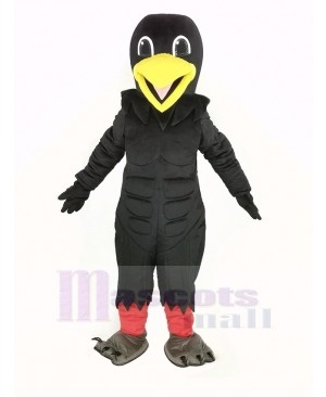 Power Black Raven Mascot Costume