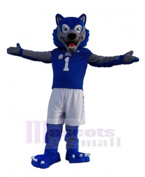 Wolf mascot costume