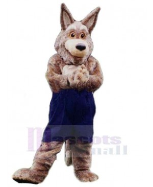 Wolf mascot costume