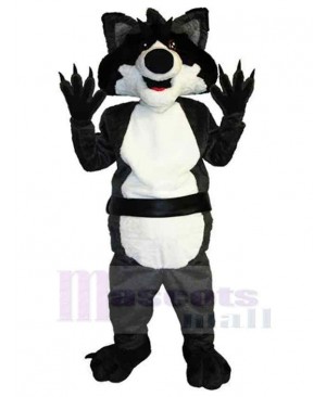 Wolf mascot costume