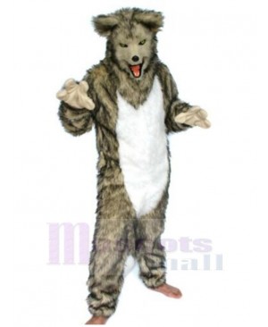 Wolf mascot costume