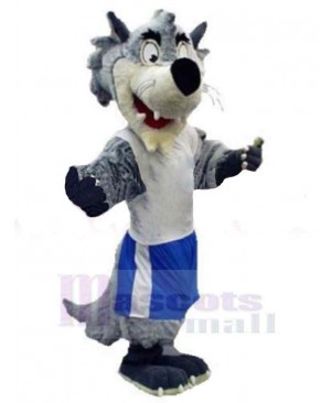 Wolf mascot costume