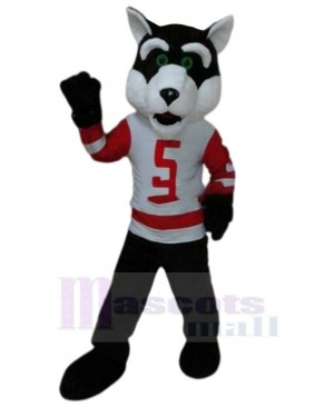 Wolf mascot costume