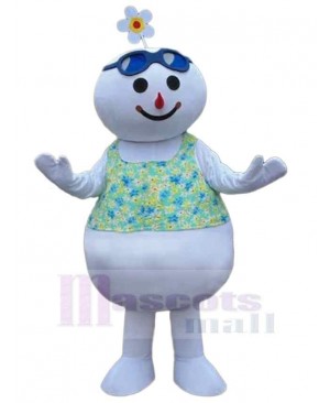 Snowman mascot costume