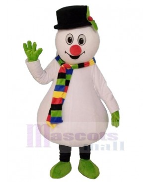 Snowman mascot costume