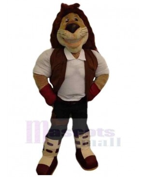 Lion mascot costume