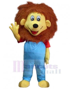 Lion mascot costume