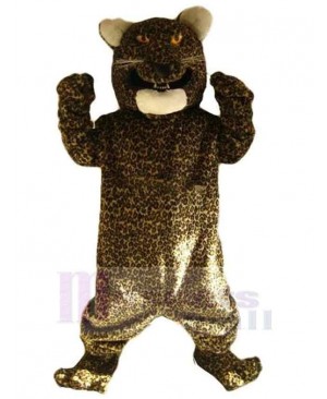 Leopard mascot costume