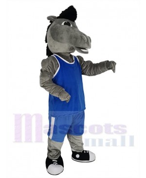 Mustang Horse mascot costume