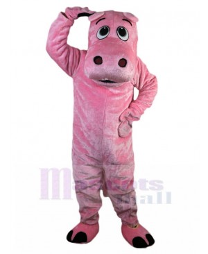 Hippo mascot costume