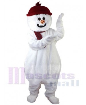 Snowman mascot costume