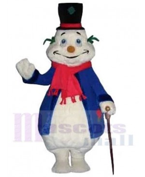 Snowman mascot costume