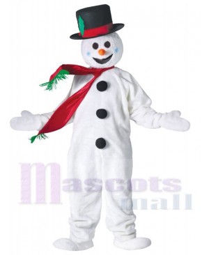 Snowman mascot costume