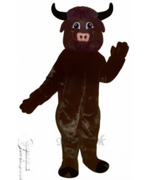 Happy Bull Mascot Costume