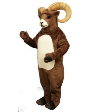 Cute Rocky Ram Mascot Costume