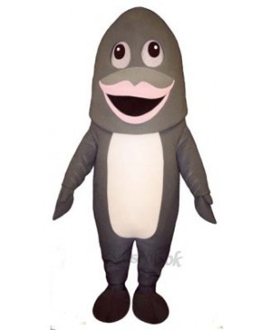 Cute Shark Mascot Costume