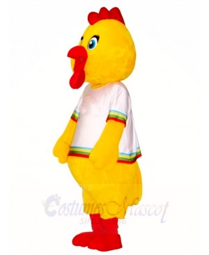 Yellow Baby Chick Mascot Costumes Poultry