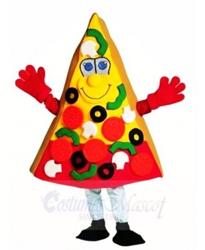 Slice Pizza Mascot Costumes Food Snack