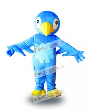 Blue Bird Mascot Costume