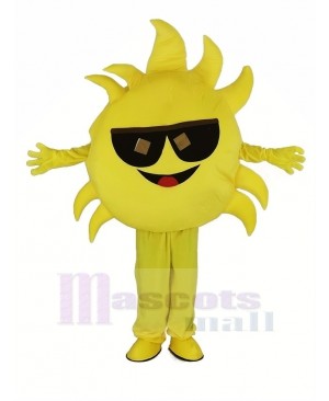 Mr. Sunshine Mascot Costume Cartoon