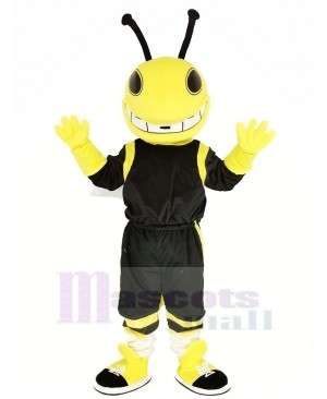 Yellow Hornets Mascot Costume Insect Animal