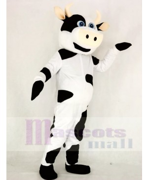 Realistic Cute Cow Mascot Costume Animal