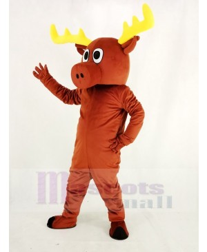 Cute Reindeer Mascot Costume Animal