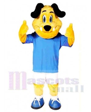 Sporty Bulldog Mascot Costume 