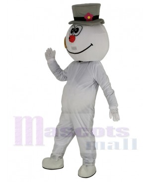 High Quality Frosty Snowman Mascot Costume Cartoon