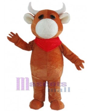 Bull mascot costume