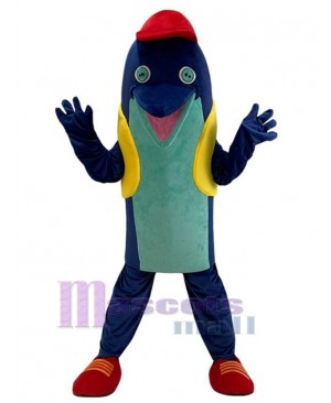 Dolphin mascot costume