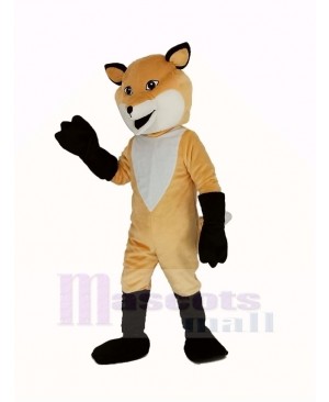 Funny Brown Fox Mascot Costume