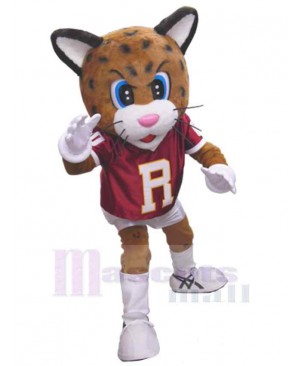 Leopard mascot costume