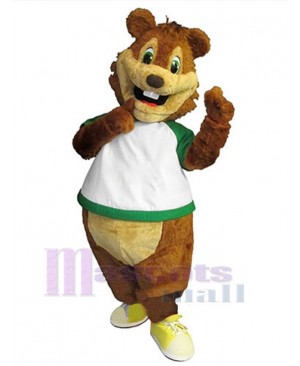 Squirrel mascot costume