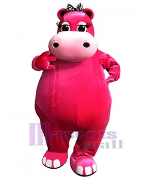 Hippo mascot costume