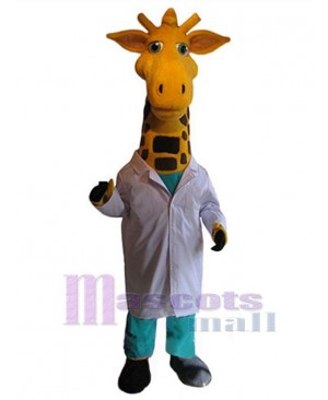 Giraffe mascot costume