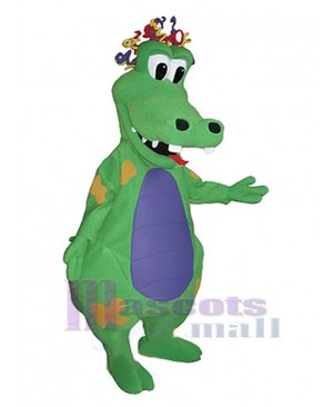 Crocodile mascot costume