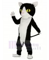 Black and White Cat Mascot Costume Animal