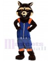 Rocket Raccoon mascot costume