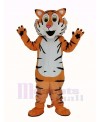 Friendly Tiger Mascot Costume Adult