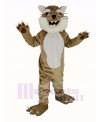 Brown and White Bobcats Mascot Costume Animal