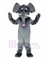 Gray Elephant Adult Mascot Costume Animal