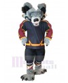 Wolf mascot costume