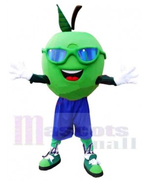 Happy Apple Mascot Costume 