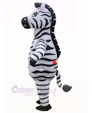 Zebra Inflatable Costume Halloween Christmas Cosplay Party Dress for Adult