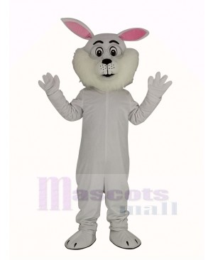 White Easter Bunny Rabbit Mascot Costume