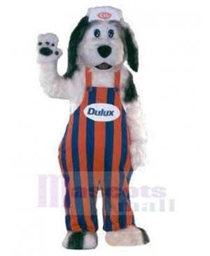 Dulux Waving Dog Mascot Costume Animal