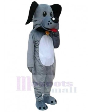 New Gray Dog Mascot Costume Animal Adult