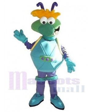 Cute Astronaut Alien Saucerman Mascot Costume People